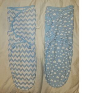 Set of Two ComfyCubs Easy Swaddles, Size 3-6 Months